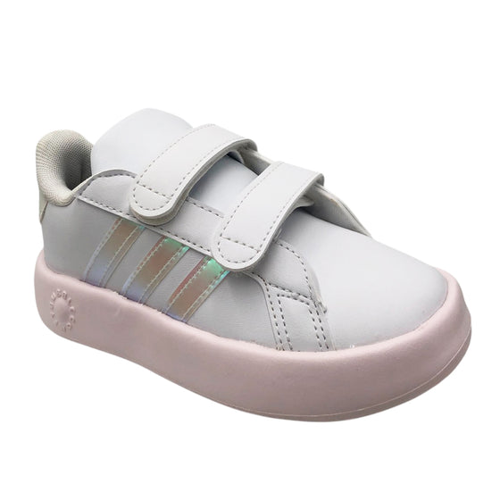 Adidas Tenis Casuales con Velcro para Niñas JQ5657