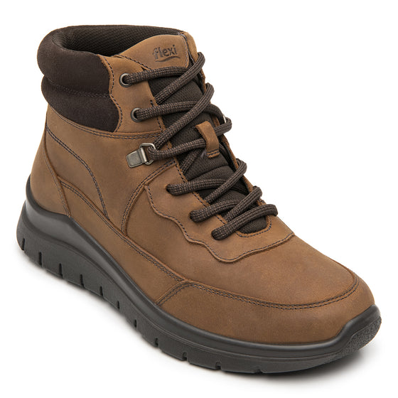 Botines Casuales con Agujetas para Mujer Flexi 130207