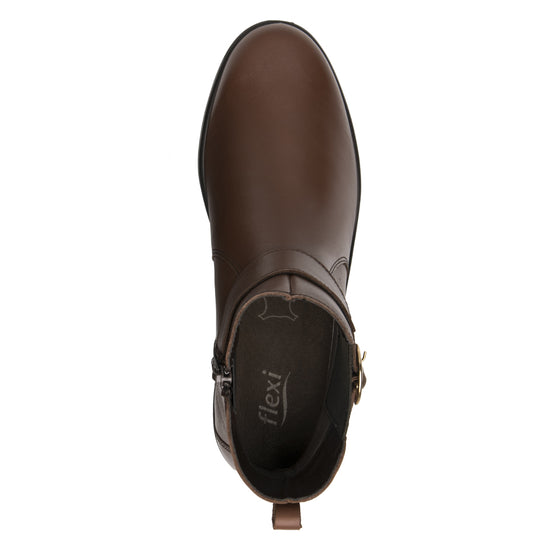 Botines con Tacón para Mujer Flexi 130008