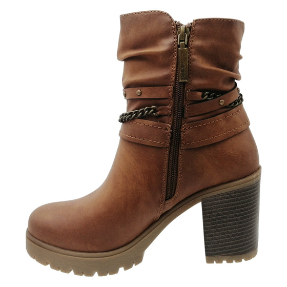 Botines con Tacón para Mujer Refresh 172917