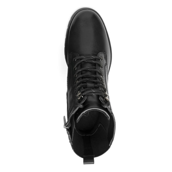 Botines de Piso con Agujetas para Mujer Flexi 137808