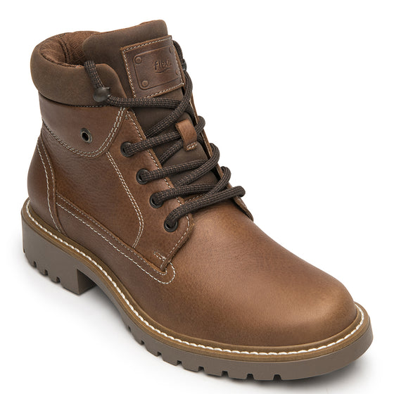 Botines de Piso con Agujetas para Mujer Flexi 37824