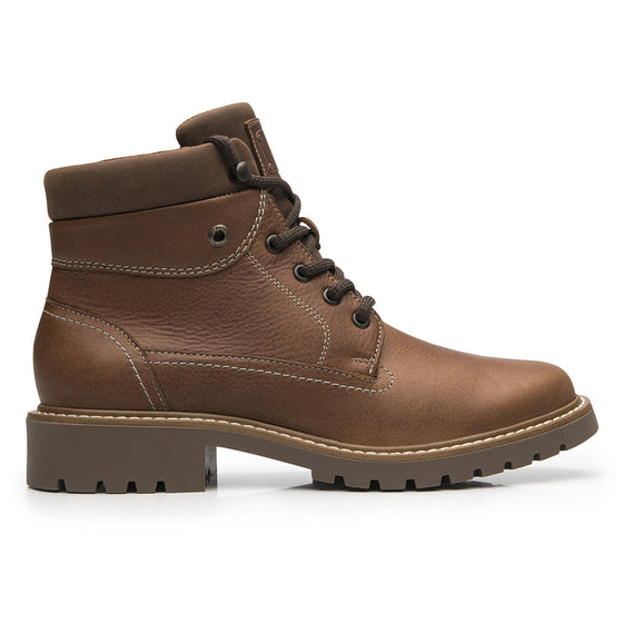 Botines de Piso con Agujetas para Mujer Flexi 37824