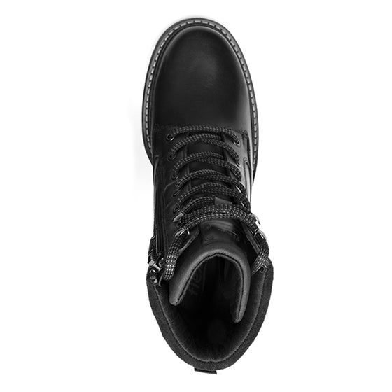 Botines de Piso con Agujetas para Mujer Flexi 37826