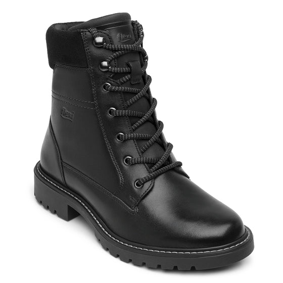Botines de Piso con Agujetas para Mujer Flexi 37826