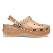  Crocs Sandalias para Mujer 207241 Classic Platform Glitter Clogw