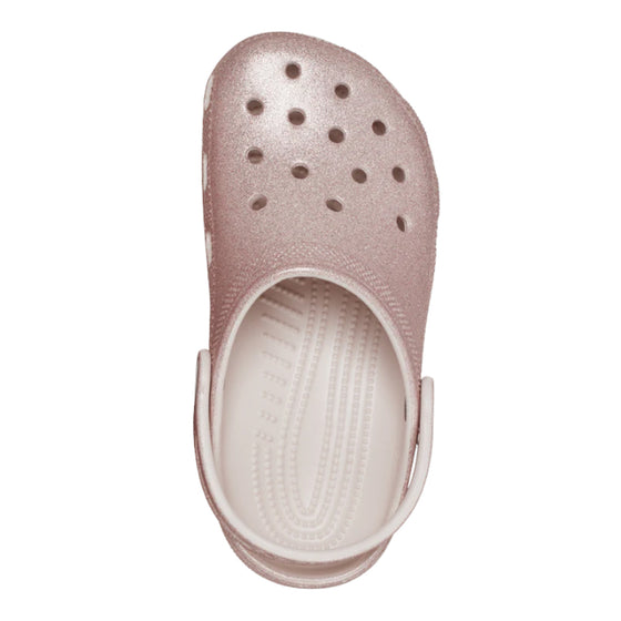 Crocs Sandalias para Niñas 206993 Classic Glitter Clog K