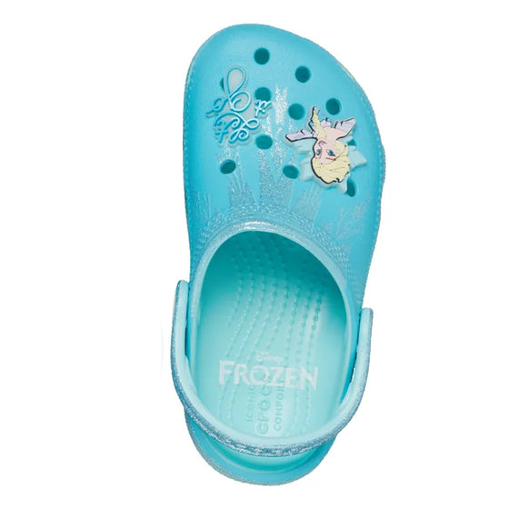 Crocs Sandalias para Niñas Frozen Elsa Classic Clog T 210237