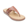 Sandalia de Piso para Mujer con Hebilla Dorada Flexi 100231
