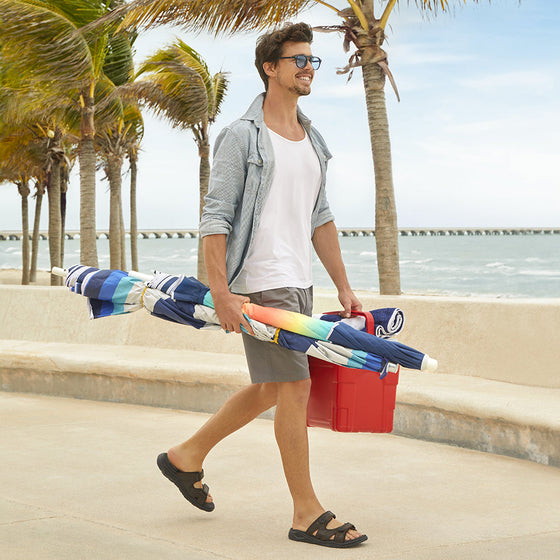 Sandalias Casuales con Velcro para Hombre Flexi 411003