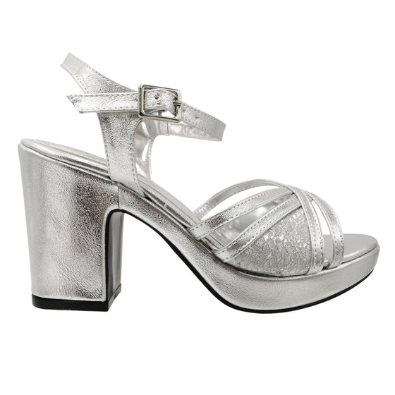 Sandalias con Tacón y Plataforma para Mujer Split 4419