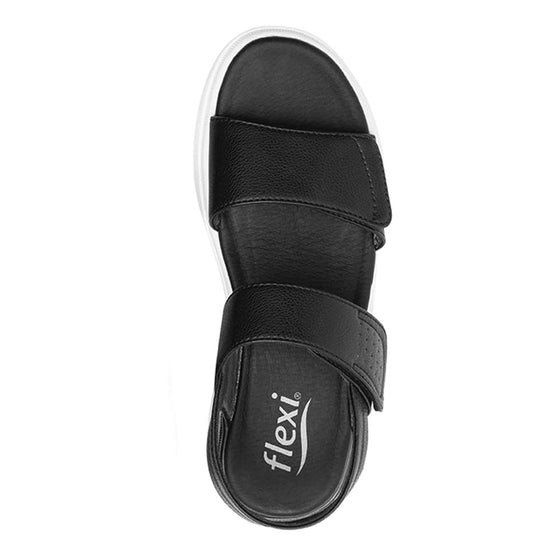 Sandalias de Piso con Velcro para Mujer Flexi 129401