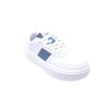 Tenis Casuales Mujer Ozono 672202 Blanco Demin