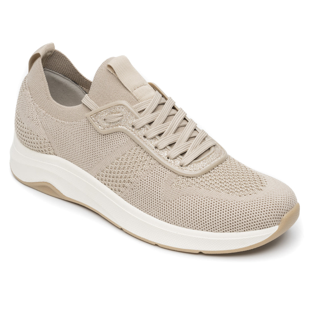  Tenis Casuales con Agujetas para Mujer Flexi 134103