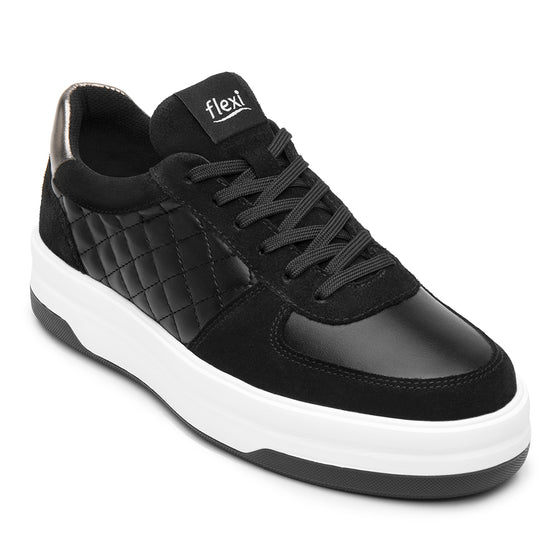 Tenis Casuales con Agujetas para Mujer Flexi 137403