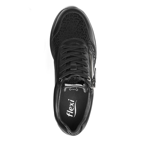 Tenis Casuales con Agujetas para Mujer Flexi 138301