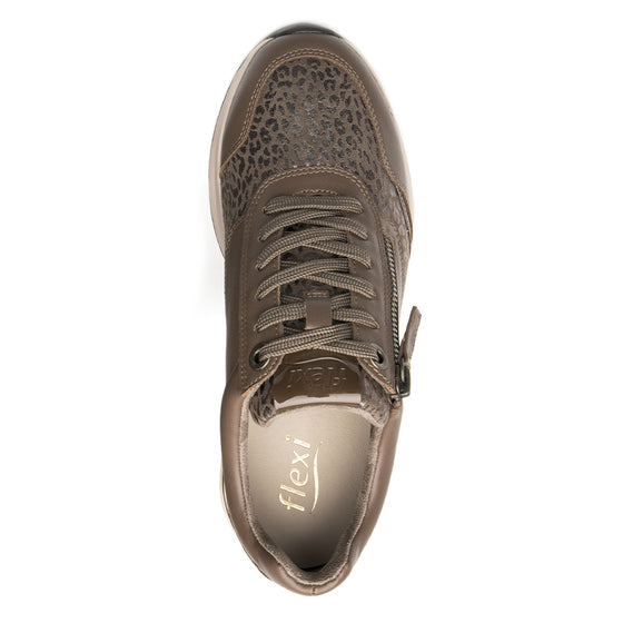 Tenis Casuales con Agujetas para Mujer Flexi 138301