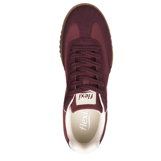 Tenis Casuales con Agujetas para Mujer Flexi 138502
