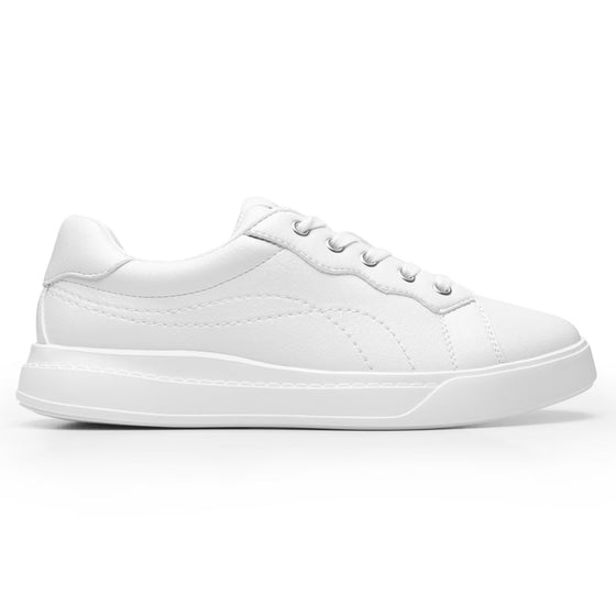 Flexi Tenis Blancos Escolar Tenis Escolares Con Agujetas Para