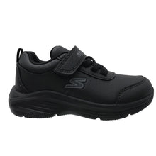  Tenis Escolares con Velcro para Niñas y Niños Skechers 24002N