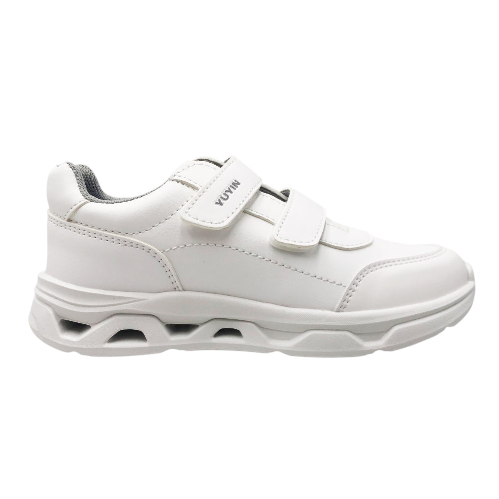  Tenis Escolares con Velcro para Niñas y Niños Yuyin 25461