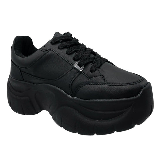 Tenis de Plataforma con Agujetas para Mujer Berlin 789502