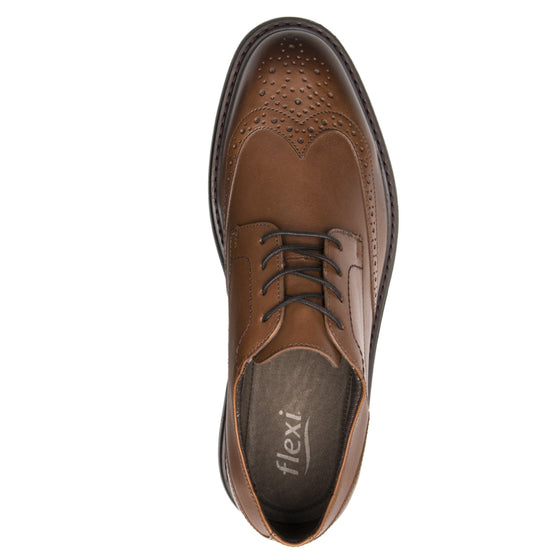 Zapatos Casuales con Agujetas para Hombre Flexi 419407
