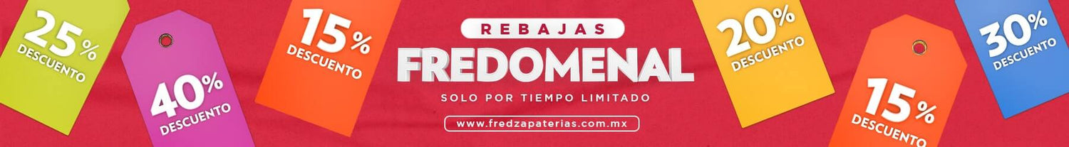 Las Rebajas Fredomenal llegaron a Fred Zapaterías con grandes descuentos en zapatos, botas, tenis, mocasines, zapatillas, para mujer, hombre, niños, niñas de las mejores marcas.