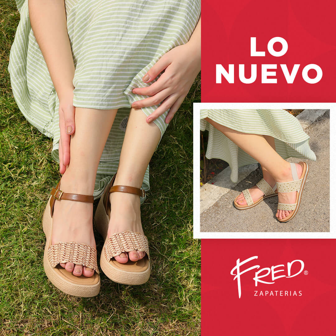 Lo Nuevo llegó a Fred Zapaterías con grandes descuentos en zapatos, botas, tenis, mocasines, zapatillas, para mujer, hombre, niños, niñas de las mejores marcas.