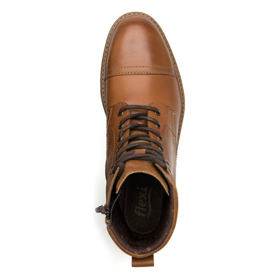 Botas Casuales con Agujetas para Hombre Flexi 402516