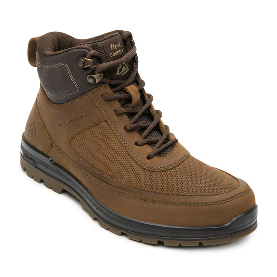 Botas Casuales Para Hombre Outdoor Con Agujetas Flexi Country 92113