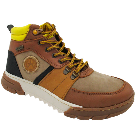 Botas Casuales Para Hombre Con Agujetas Lobo Solo 9564