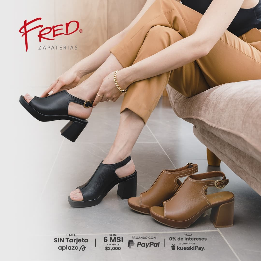Zapatos para mujer, hombre, niños de las mejores marcas, encuéntralos en Fred Zapaterías