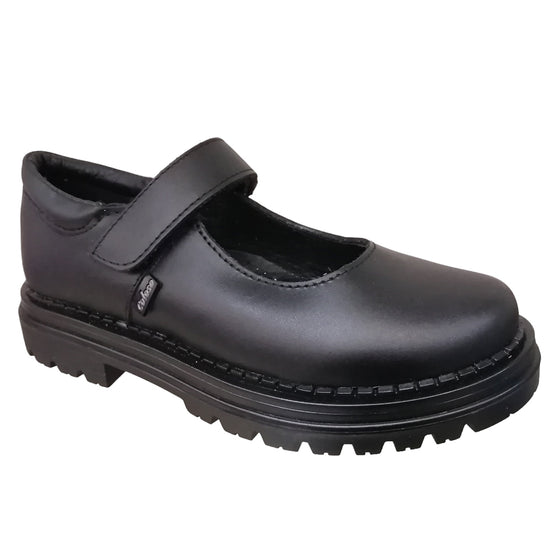 Zapatos Escolares con Velcro de Niña Coloso 13434