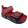 Zapatos Niños Sandalia Casual Con Velcro De Spider-Man Licencias 17725