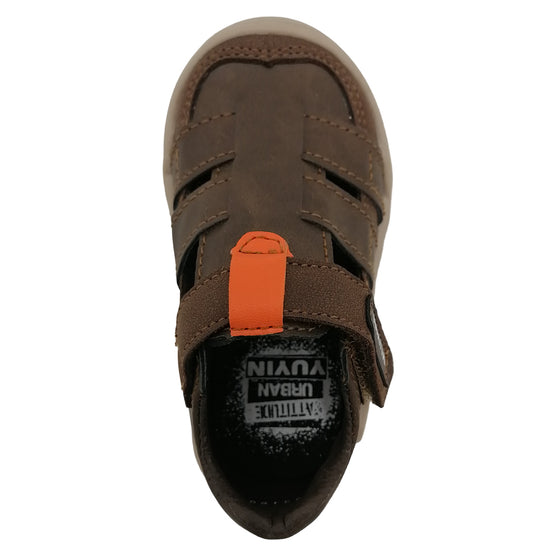 Zapatos Niñas Sandalia Casual Con Velcro Yuyin 23100