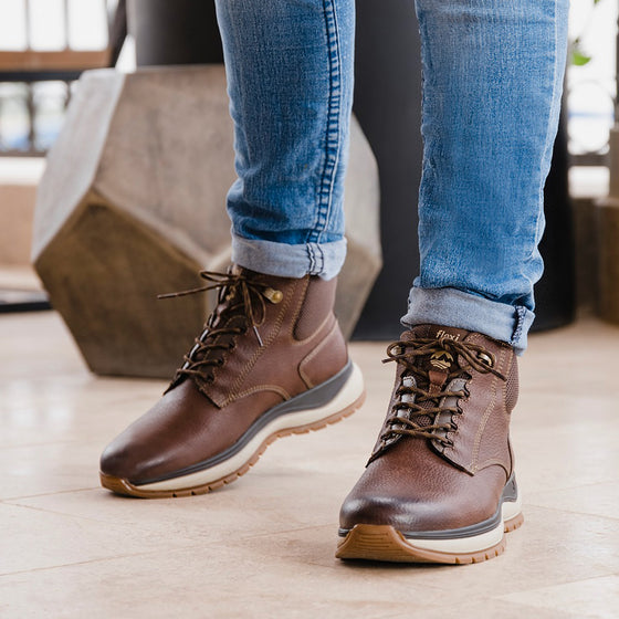 Calzado Flexi 404803 De Vestir Botines Flexi Para Hombre Zapatos