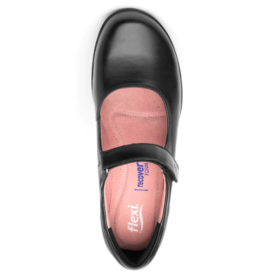 Zapatos Mujer Escolar de Piso de Velcro Flexi 35802