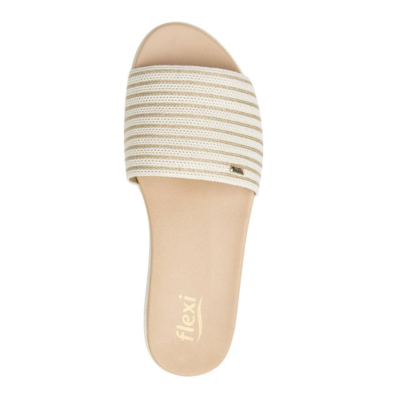 Zapatos Mujer Sandalia de Piso FLEXI 107112