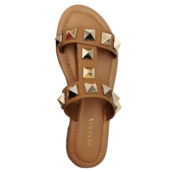 Zapatos Mujer Sandalia de Piso Perugia 09222
