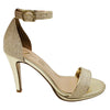 Zapatos Mujer Sandalia de Vestir con Tacón Joza 3707