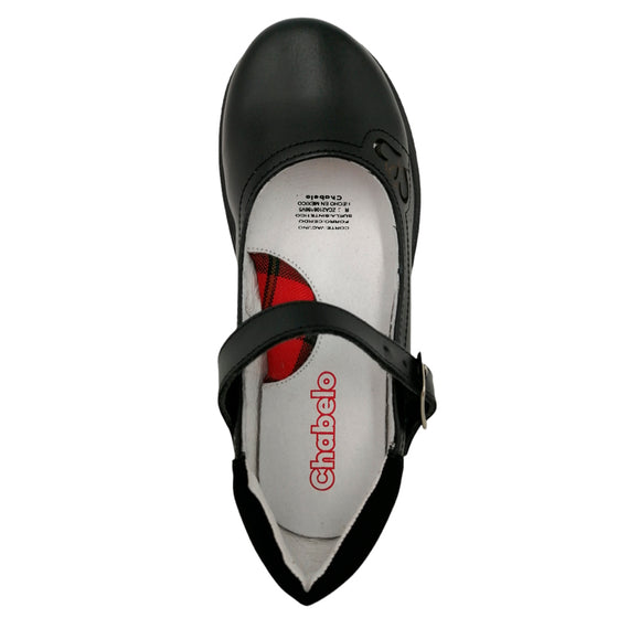Zapatos Escolares con Hebilla de Niña Chabelo C333-A