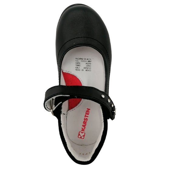 Zapatos Niñas Escolar de Velcro Karsten 81201-3-AK
