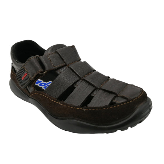 Zapatos Niños Sandalia Casual de Velcro Coqueta y Audaz 168003-F