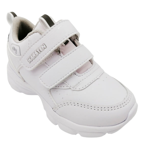 Zapatos Niños Tenis Escolar de Velcro Karsten 86501-2-AK