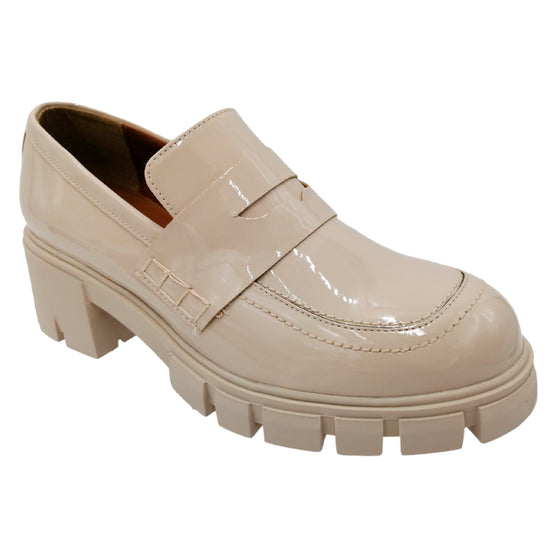 Zapatos Mujer Mocasín con Tacón y Antifaz Efe 223601