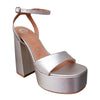 Zapatos Mujer Sandalia de Tacón y Plataforma Passi 82-224
